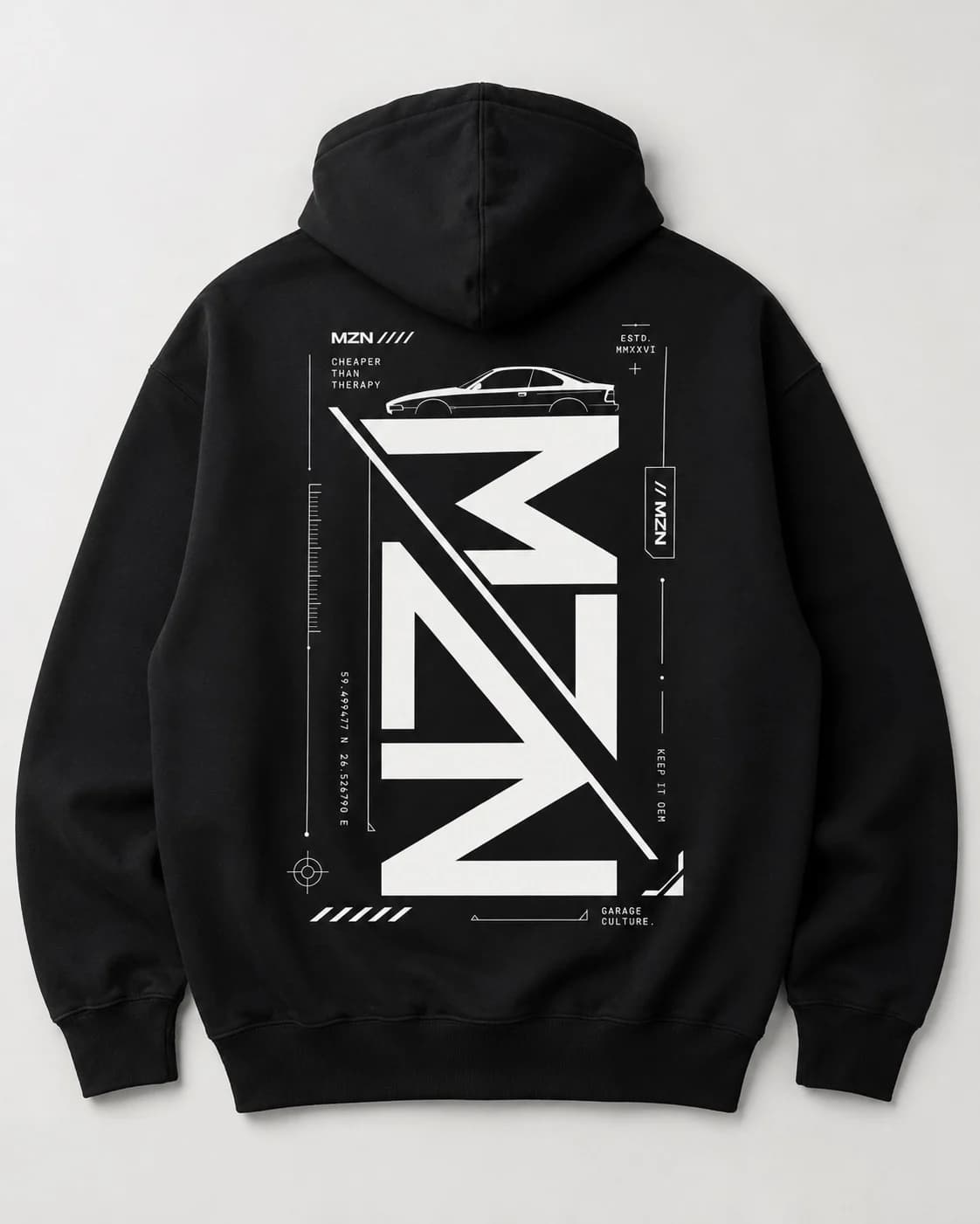 Mikina MZN basics